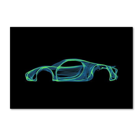 Octavian Mielu 'Porsche 918 Spyder' Canvas Art,30x47 -  TRADEMARK FINE ART, ALI17222-C3047GG